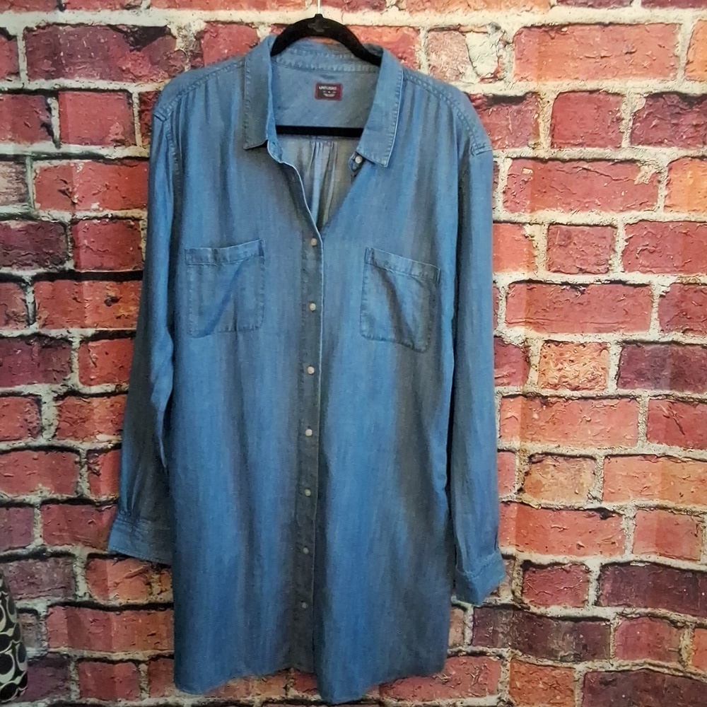 Untuckit 🔖💯 Tencel Shirtdress/Tunic